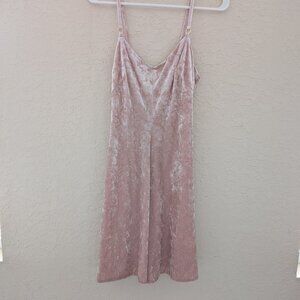 Calvin Klein Pink Velvet Party Cocktail Dress Size 4